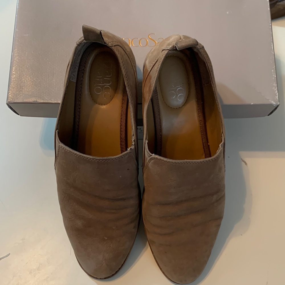 Franco Sarto Harnett Mushroom Leather Upper